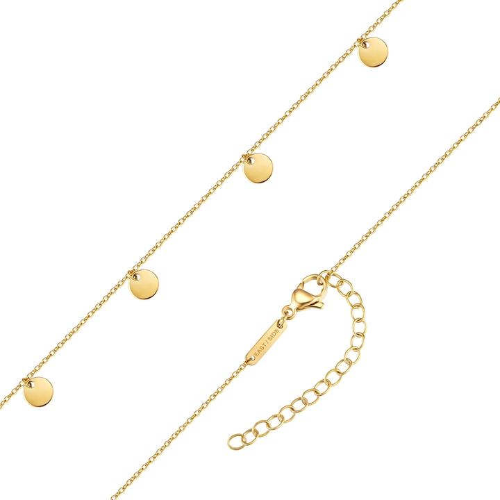 Image du produit Eastside Collier pour femme - 37060 (Acier inoxydable plaqué or IP, 40 - 45 cm)