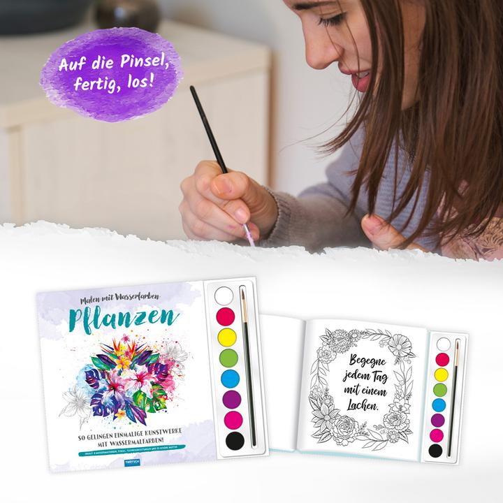 Image du produit Peinture à l'aquarelle Plantes