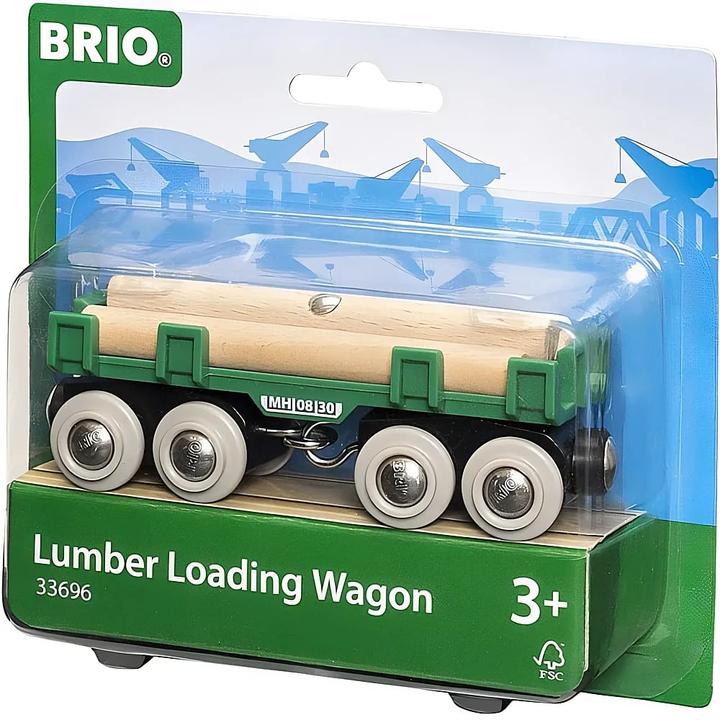 Actual product image Brio Timber wagon