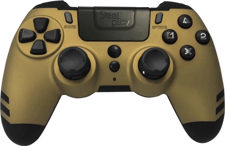 Produktbild Steelplay Metaltech Wireless Controller Gold PS4 (PC, PS3, PS4)