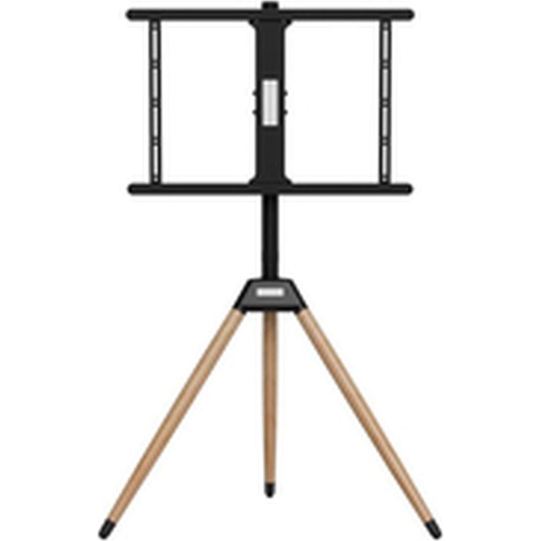Gembird TV SET ACC FLOOR STAND 32-75"/TRIPOD TVS-75ST-01 (75", 35 kg), Piedistallo TV, Marrone, Nero