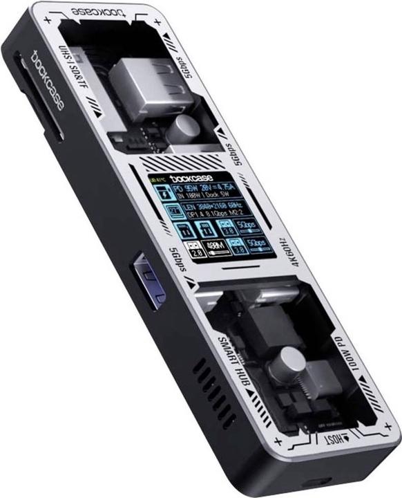 Immagine prodotto Dockcase Docking station USB-C® DPR71S-EB Adatto per Marchio: Universal integrie (USB-C, 7 porte)