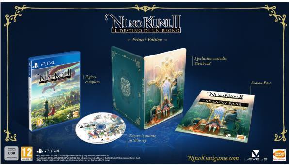Actual product image Bandai Namco Ni No Kuni 2: Fate of a Kingdom - Prince Edition (PS4, IT)