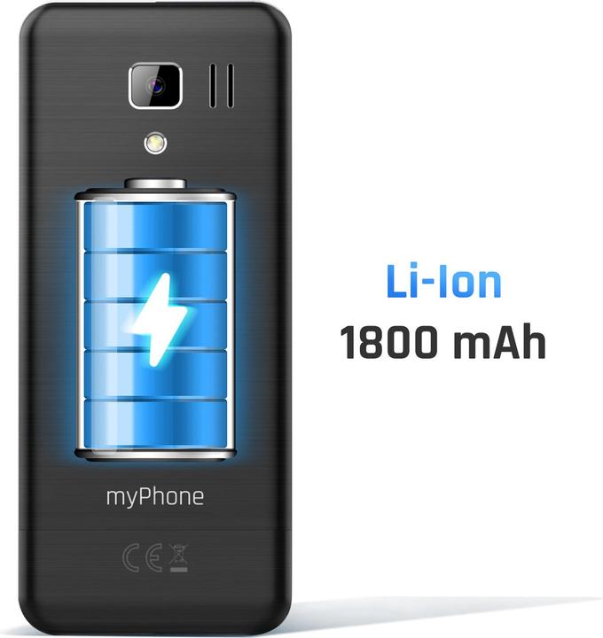 Actual product image Myphone 3510 (Black) Dual SIM 3.5" 128MB/48MB/4G (3.50")