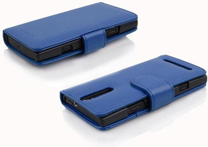 Actual product image Cadorabo Book with structure cover (Sony Xperia S)