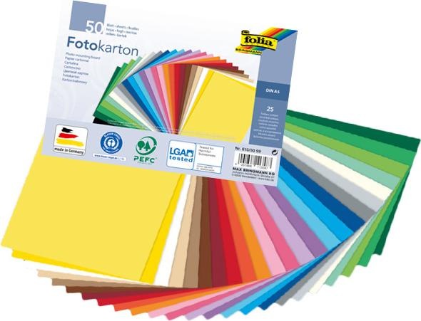 Produktbild Folia Fotokarton farbig Format A4 (300 g/m², 1 x)