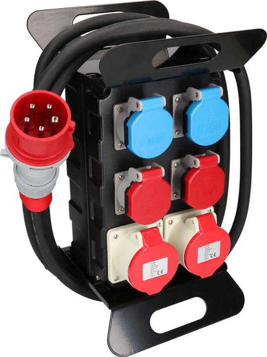 Produktbild Max Hauri Baustromverteiler (6x, CEE 16/5, Typ 23, Typ 25)