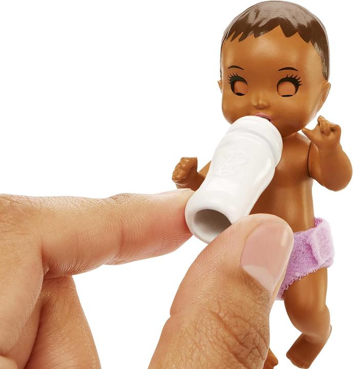 Actual product image Barbie Skipper Babysitter Nanna with Black and Blue Hair