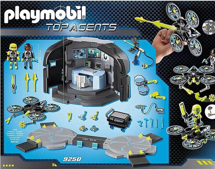 Produktbild Playmobil Dr. Drone's Command Center (9250, Playmobil Top Agents)