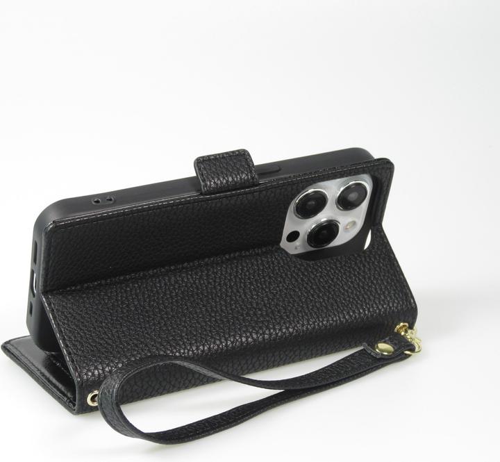 Actual product image PhoneLook Fourre Flip Wallet en cuir végétal avec portefeuille et fermeture magnétique (Apple iPhone 15 Pro Max)