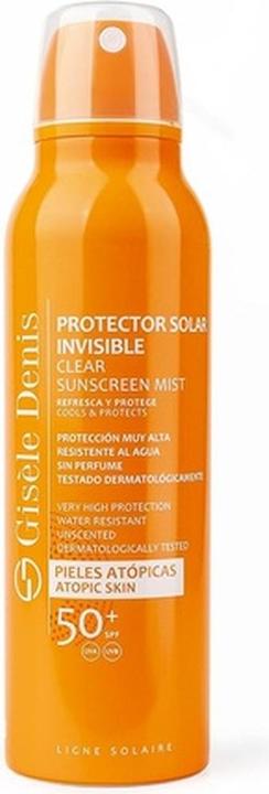 Actual product image Gisele Denis Clear Sunscreen Mist Atopic Skin Spf50 200ml (Suntan cream, SPF 50, 200 ml)