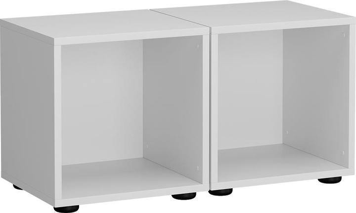 Vicco Kinderregal Estell, Weiss, 36.4 x 38.2 cm 2-er Set