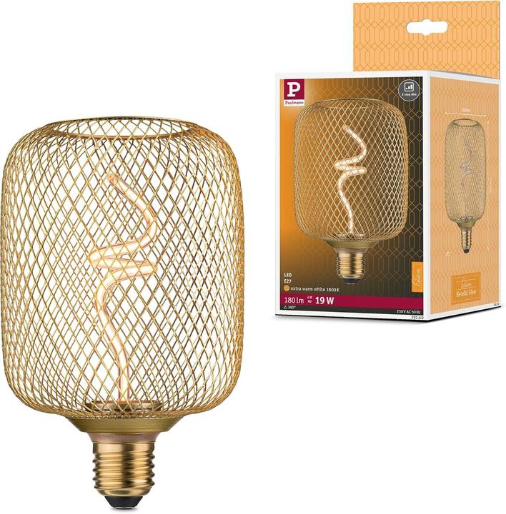 Produktbild Paulmann Metallic Glow Zylinder (E27, 180 lm, 1x)