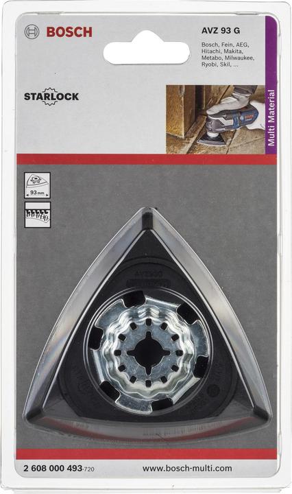 Produktbild Bosch Professional Zubehör Starlock Schleifplatte AVZ 93 G