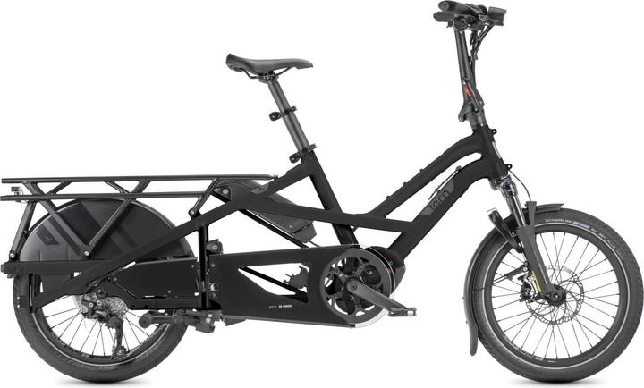 Tern Bicycles GSD P10 Cargo Line, 500Wh Schwarz, Shimano 1x10, Satin Schwarz