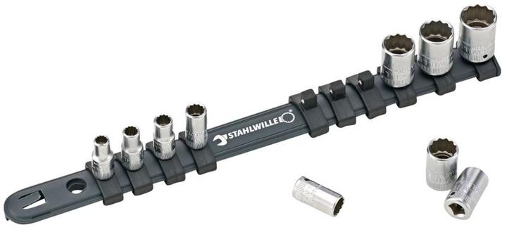Stahlwille Bi-hexagon socket wrench set 12916, 1/4" (14 mm)