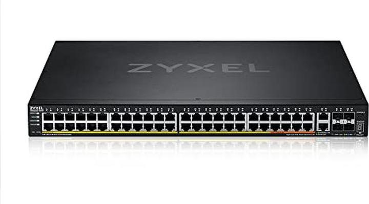 Actual product image Zyxel Layer3 Access Switch, 600W PoE, 48x1G RJ45, 2x10Multi (54 Ports)