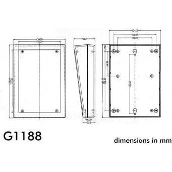 Thumbnail - HP Autozubehör TASTATUR-GEHÄUSE - GRAU - 189 x 134 x 32/55 mm, Maus + Tastatur Zubehör, Grau