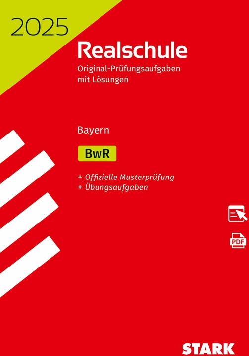 Image du produit Original-Prüfungen Realschule 2025 - BwR - Bayern (Allemand, 2024)