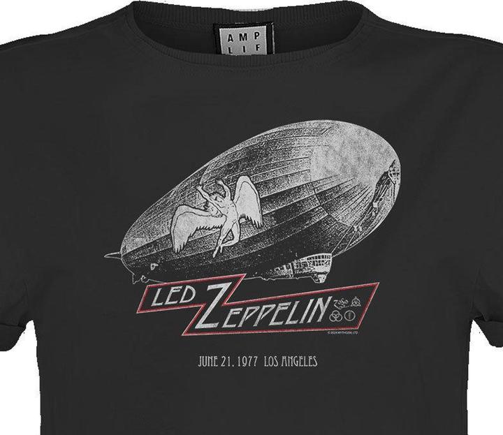 Actual product image Amplified Womens/Ladies Dazed And Confused Led Zeppelin Crop Top (XS)