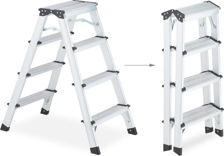 Actual product image Relaxdays Stepladder (Stile, 71.50 cm)