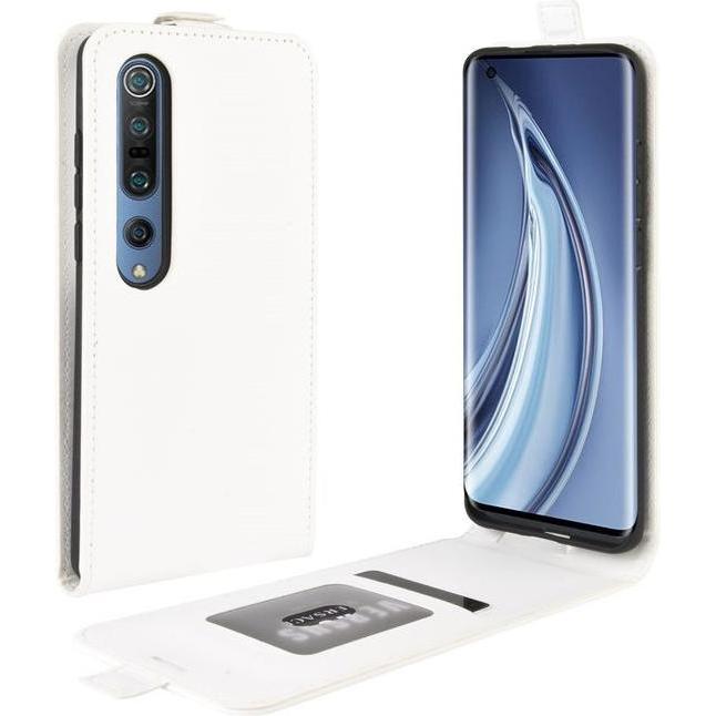 Thumbnail - MU Classic Leder Flipcase Hülle (Xiaomi Mi 10 Pro), Smartphone Hülle, Rot