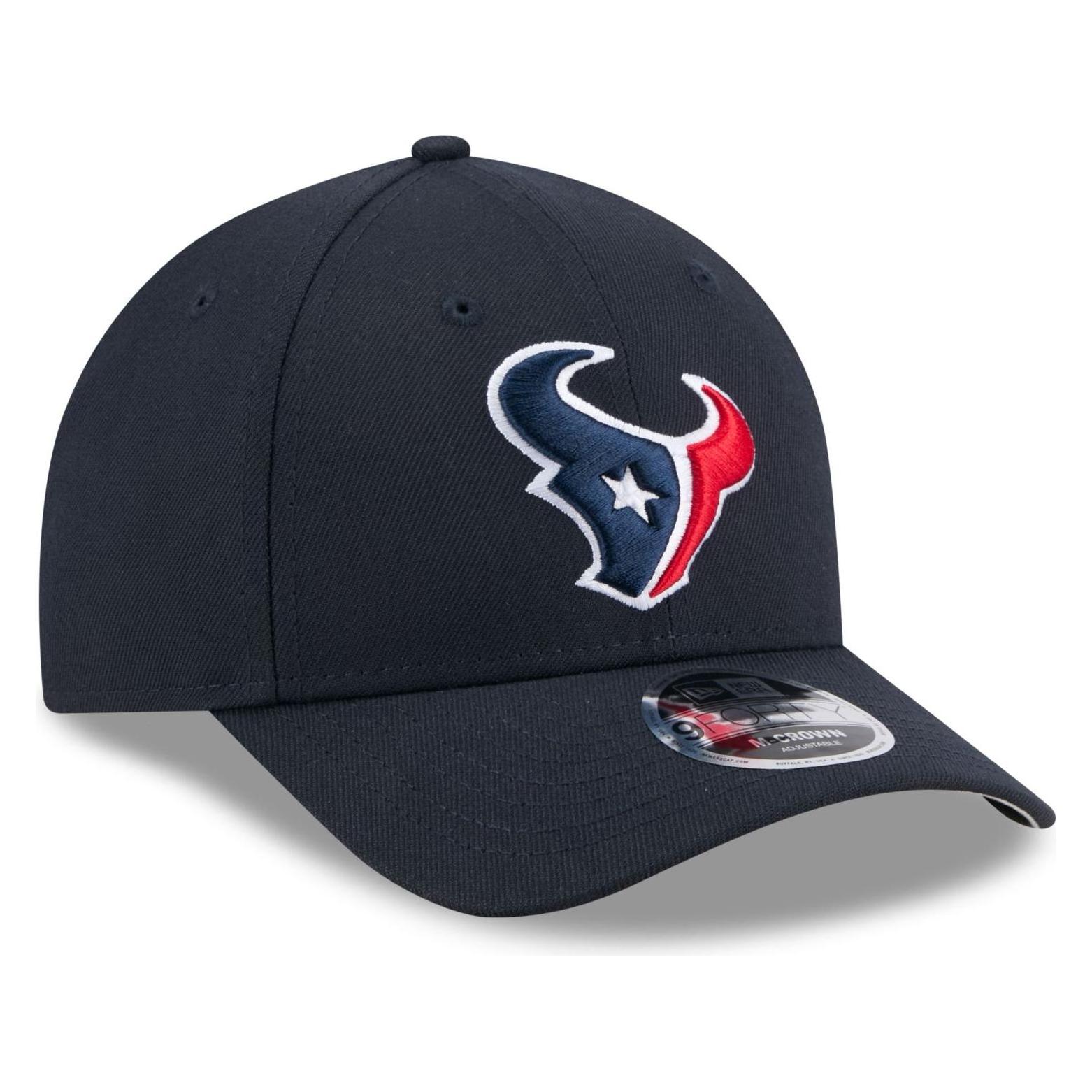 New Era, Herren, Cap, 9Forty M-Crow Snapback Cap - Houston Texans, Schwarz, Blau, (One Size)