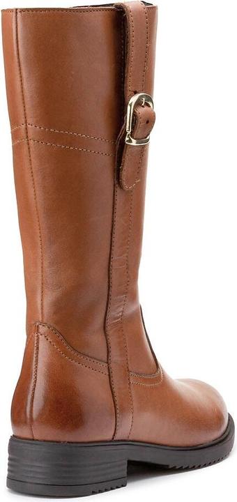 Actual product image La Redoute Collections Leather Riding Boots with Zipper (28)