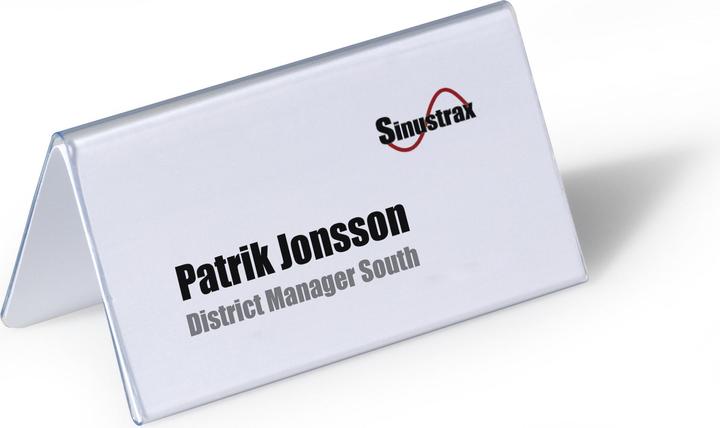 Actual product image Durable Table name plate