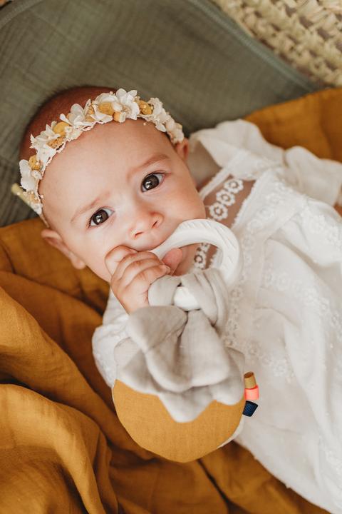 Actual product image Kikadu Teething ring with crackle maple (3 Months)