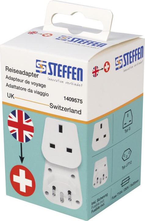 Actual product image Steffen Power adapter UK / CH