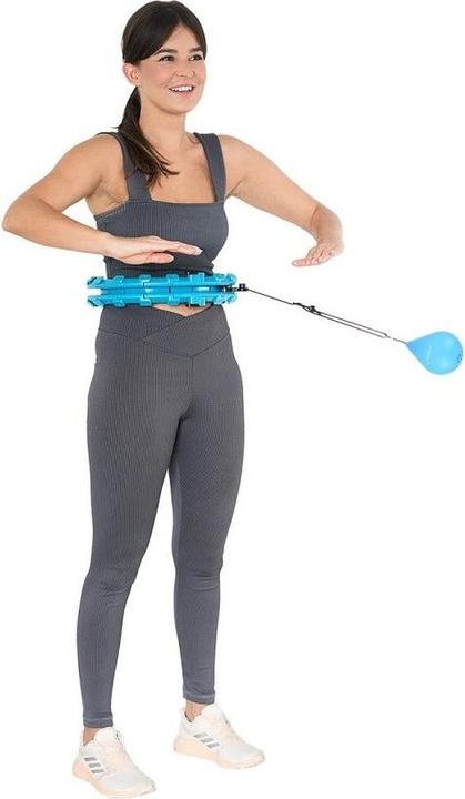 Image du produit HMS HHW01 HULA HOOP bleu avec poids (45 cm, 1250 g)