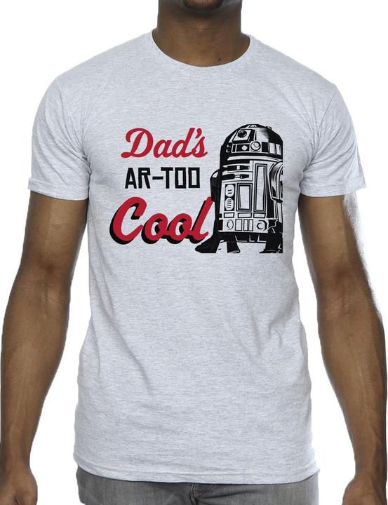 Actual product image Star Wars Mens Dads R2 Cool T-Shirt (L)