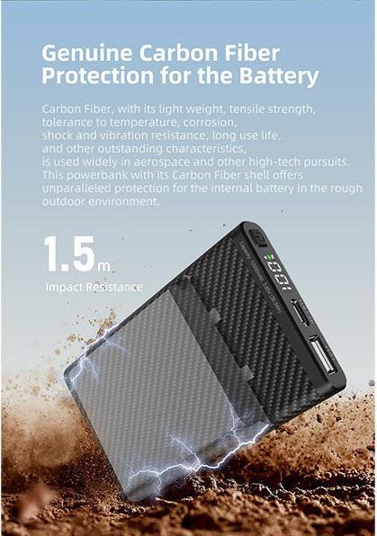 Actual product image Klarus K5 (10000 mAh, 22.50 W, 38.50 Wh)