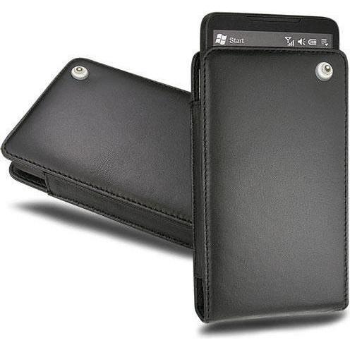 Noreve Lederschutzhülle (Samsung Galaxy S i9000), Smartphone Hülle, Schwarz
