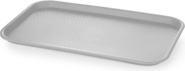 Actual product image AmerBox Fast food tray GN 1/1 polypropylene,, GN 1/1, light grey, 530x325x(H)20mm