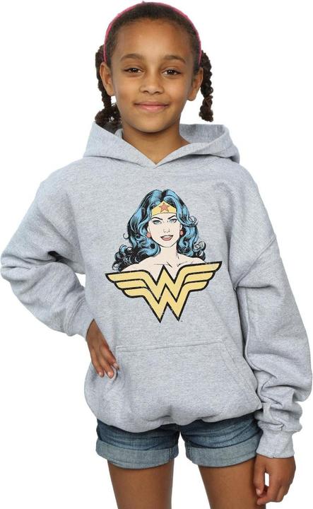 Produktbild Wonder Woman Gaze Kapuzenpullover Mädchen (128)