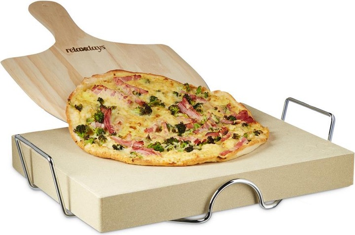 Produktbild Relaxdays Pizzastein Set