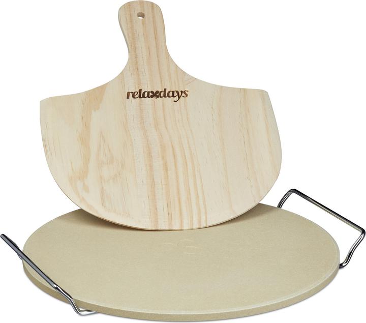 Produktbild Relaxdays Pizzastein Set