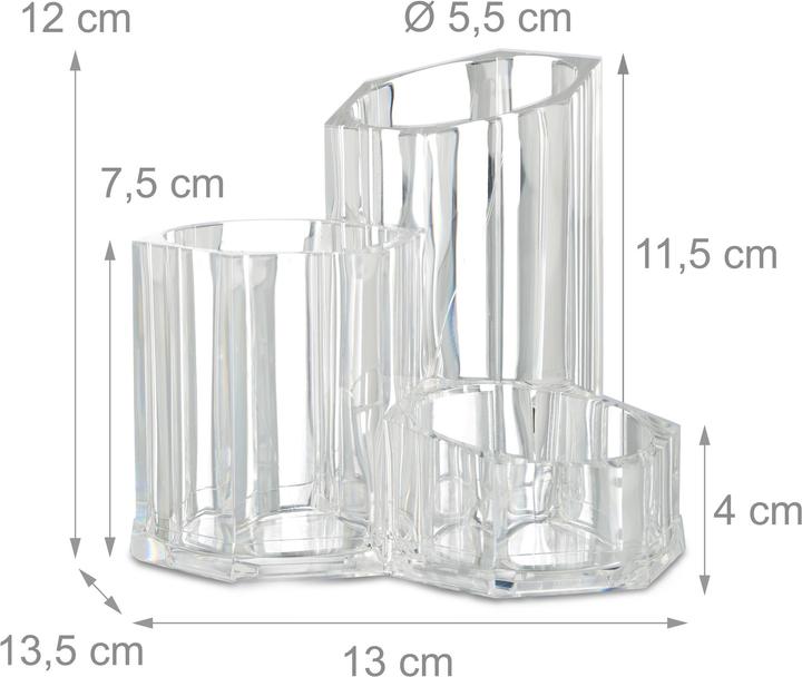 Actual product image Relaxdays Brush holder