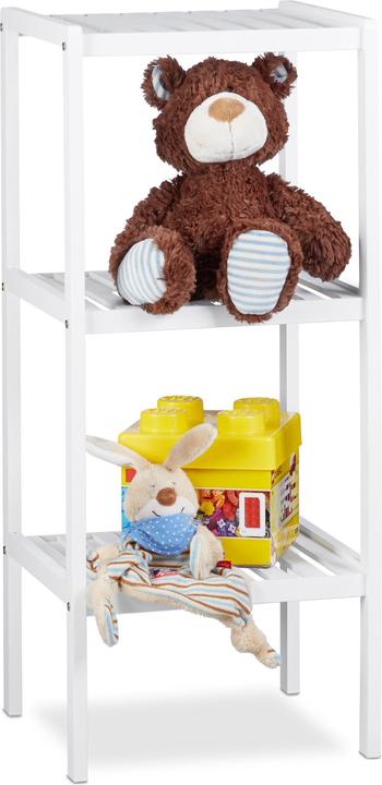 Produktbild Relaxdays Bambus Badregal (34.5 x 33 x 80 cm)
