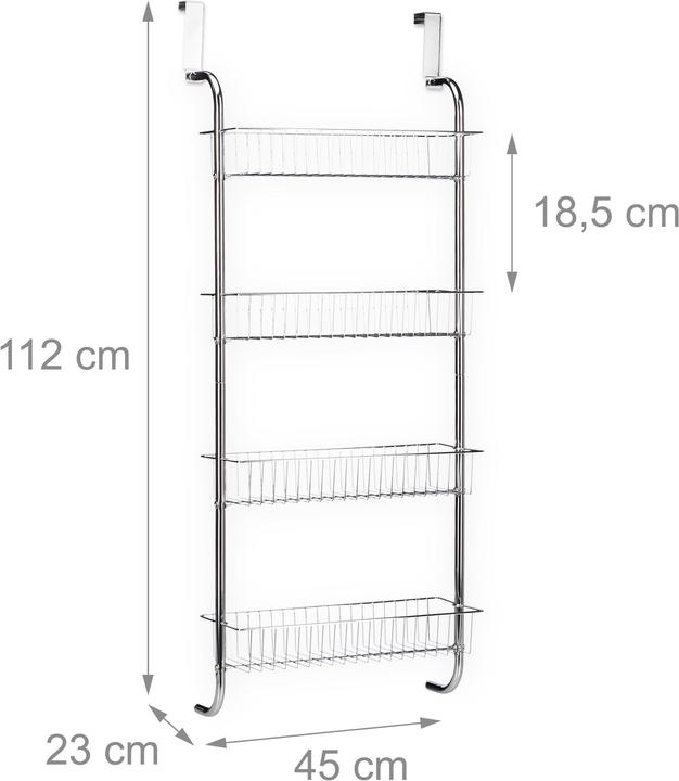 Actual product image Relaxdays Suspension shelf (23 x 45 x 112 cm)