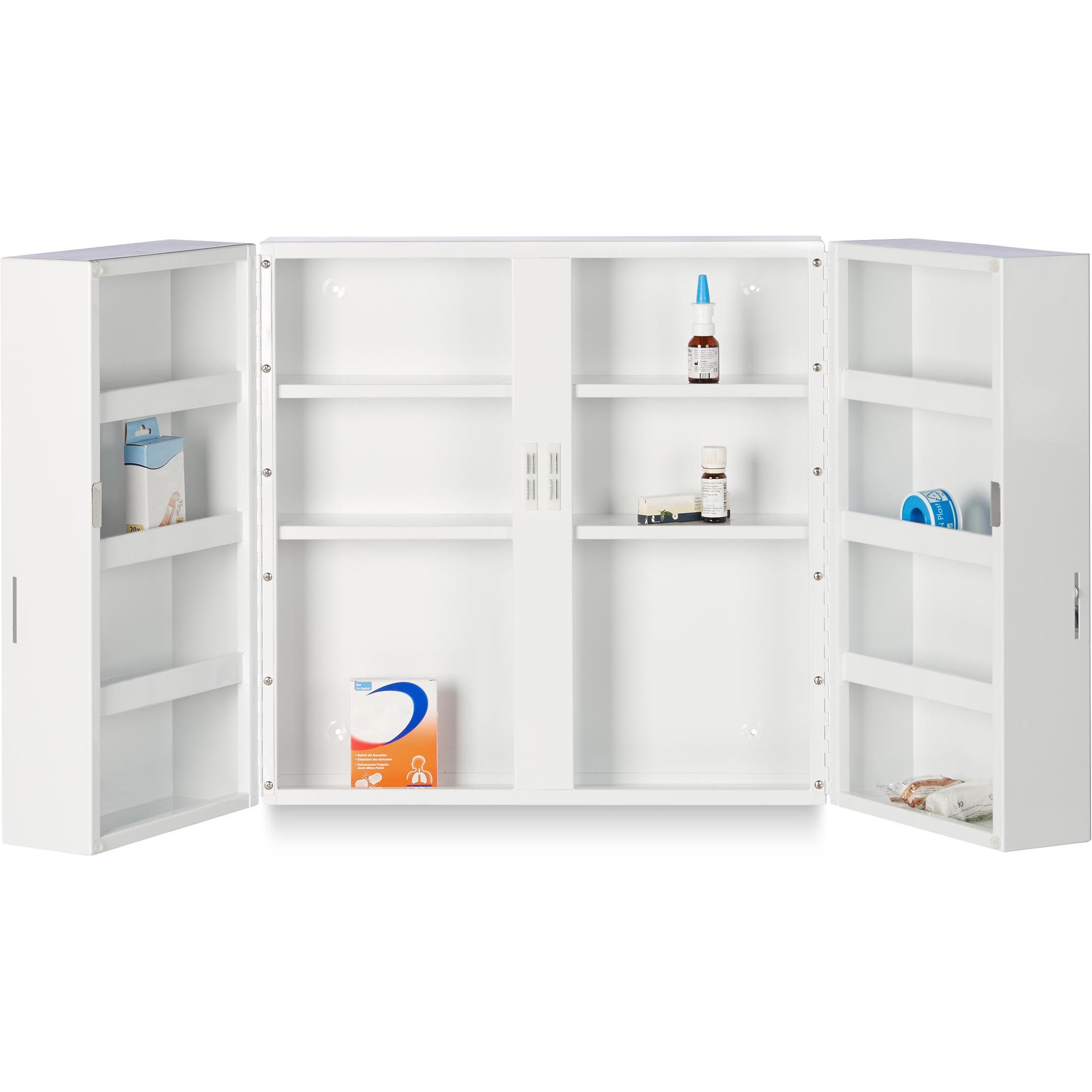 Thumbnail - Relaxdays, Badezimmerschrank, Medikamentenschrank (53 x 20 x 53 cm)