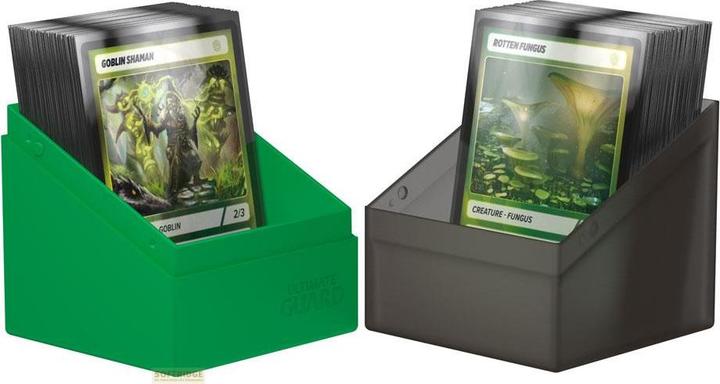 Produktbild Ultimate Guard Boulder Deck Case 100+ SYNERGY Schwarz/Grün