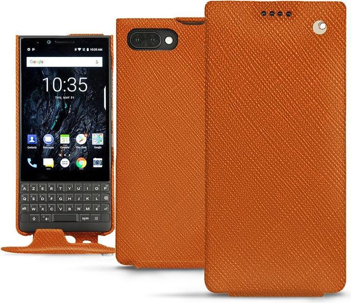 Productafbeelding Noreve Lederen omslag verticaal (Blackberry KEY2)