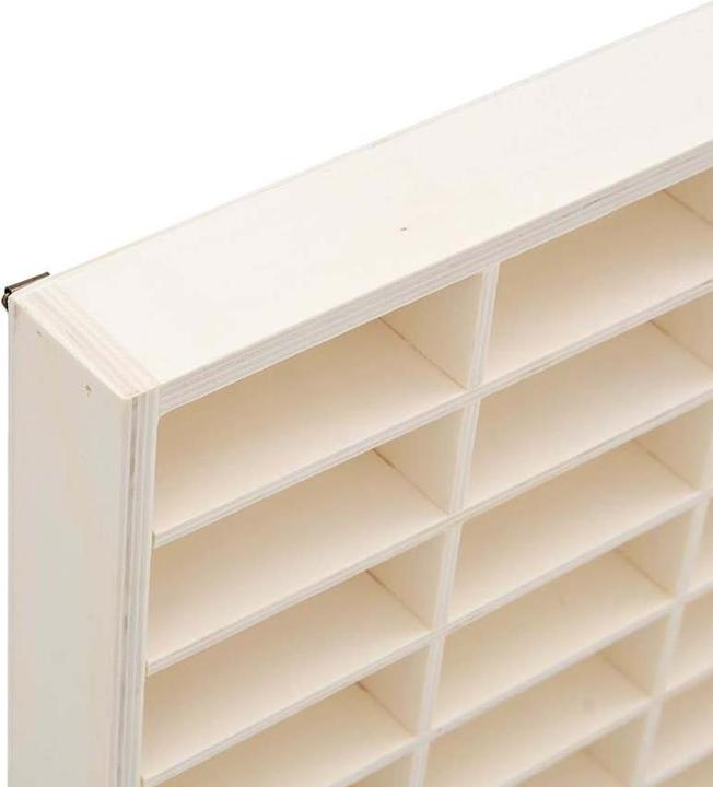 Actual product image VidaXL Wall display case Hanging display case Collector's display case Collector's case with 90