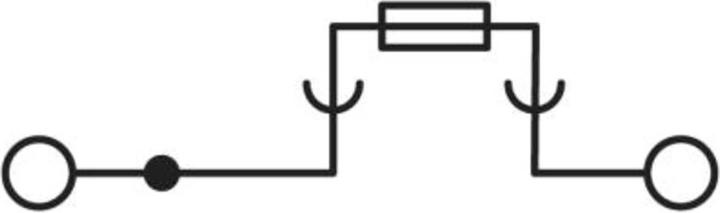 Produktbild Phoenix Contact UK 10-DREHSI-EX (5X20) 3073953 Sicherungsdurchführungsklemme 0.50 mm² 16 mm² Schwarz 50 St.