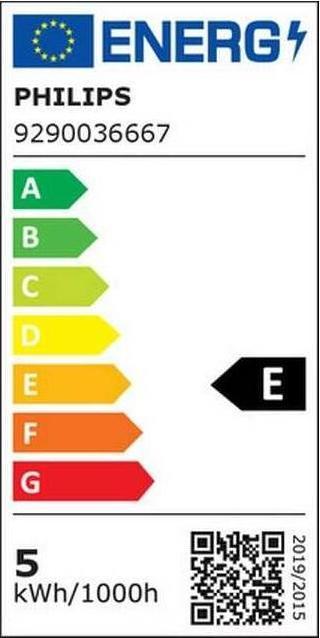 Label énergétique Philips Hue White Ambiance (GU10, 4.20 W, 350 lm, 3 x, E)
