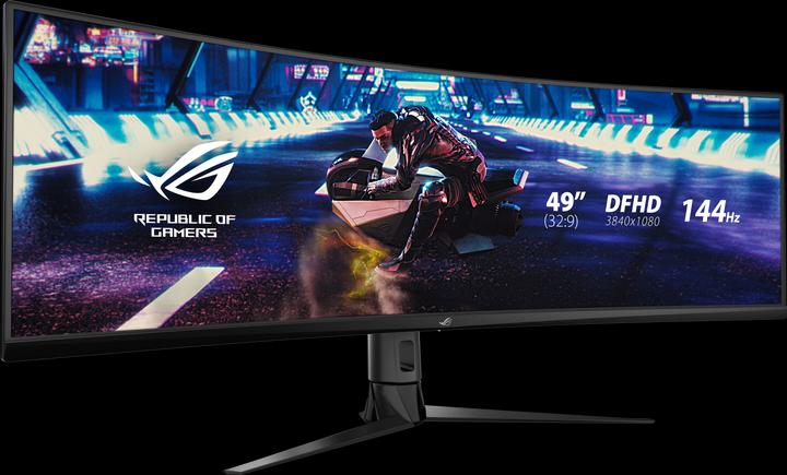 Actual product image ASUS ROG Strix XG49VQ (3840 x 1080 pixels, 49")