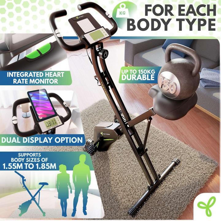 Produktbild Tretmann Klappbares Hometrainer Fahrrad